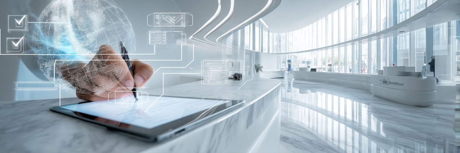 Verbände für Empfang im Facility Management