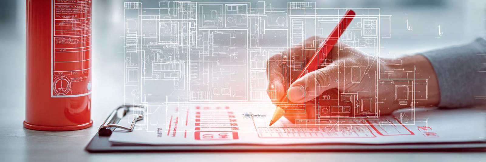 Brandschutzverfahren – Empfangs- & Eingangsbereich