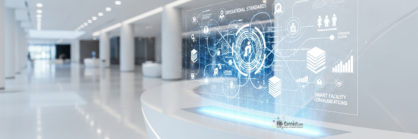 Schematische Darstellung der FM-Connect Standards für den Empfangsbereich zur Sicherung höchster Servicequalität und Prozessstabilität.