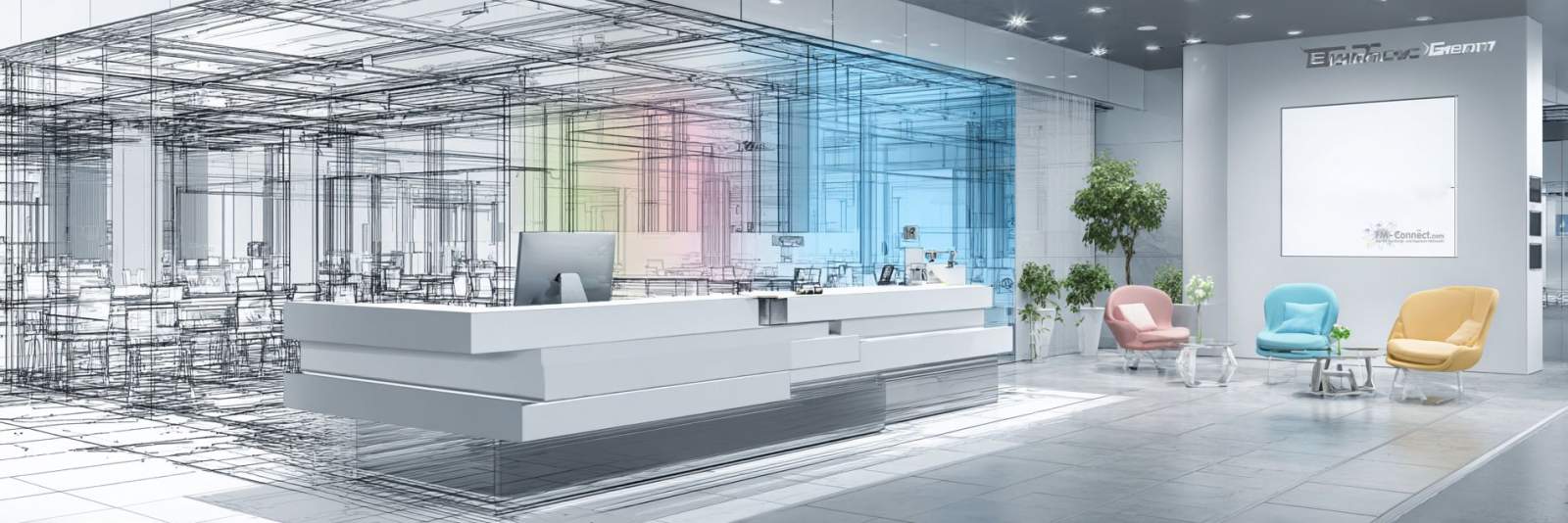 Flexibilität und Nachhaltigkeit bei der Planung von Empfangsbereichen