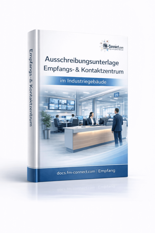 Ausschreibungsunterlage Empfangsdienstleistungen im Facility Management Cover 