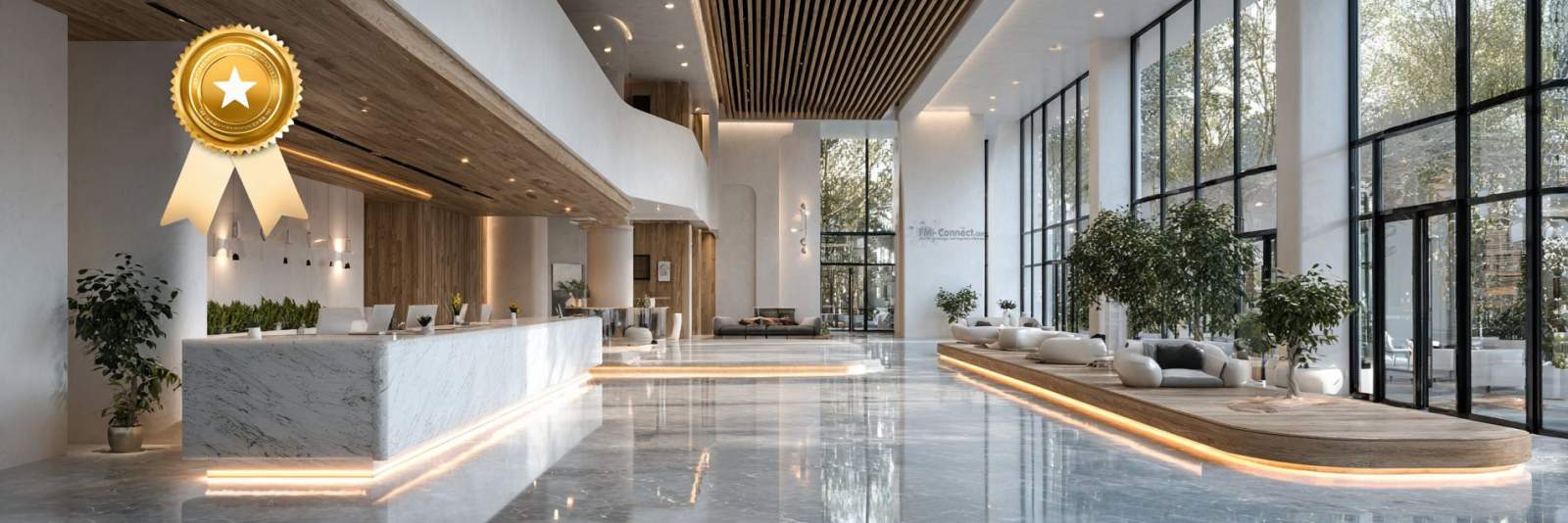 Konsistente Servicestandards am modernen Unternehmensempfang